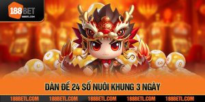 dan de 24 so nuoi khung 3 ngay